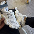 Tênis New Balance 9060 Unissex Branco com Cinza