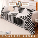 [Leve 2 Pague 1] Capa de Sofá Verona em Microfibra Premium (Estilo Moderno e Conforto Garantido) +BRINDES: 2 Almofadas