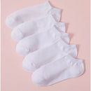 Kit meia soquete Preto / Branco - 2 pares (tam. 35 a 42)