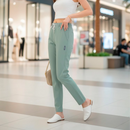 [Leve 3 Pague 2] Calça Feminina Aurora em Malha Seda Gelo (Moderna Com Modelagem Inteligente!!)